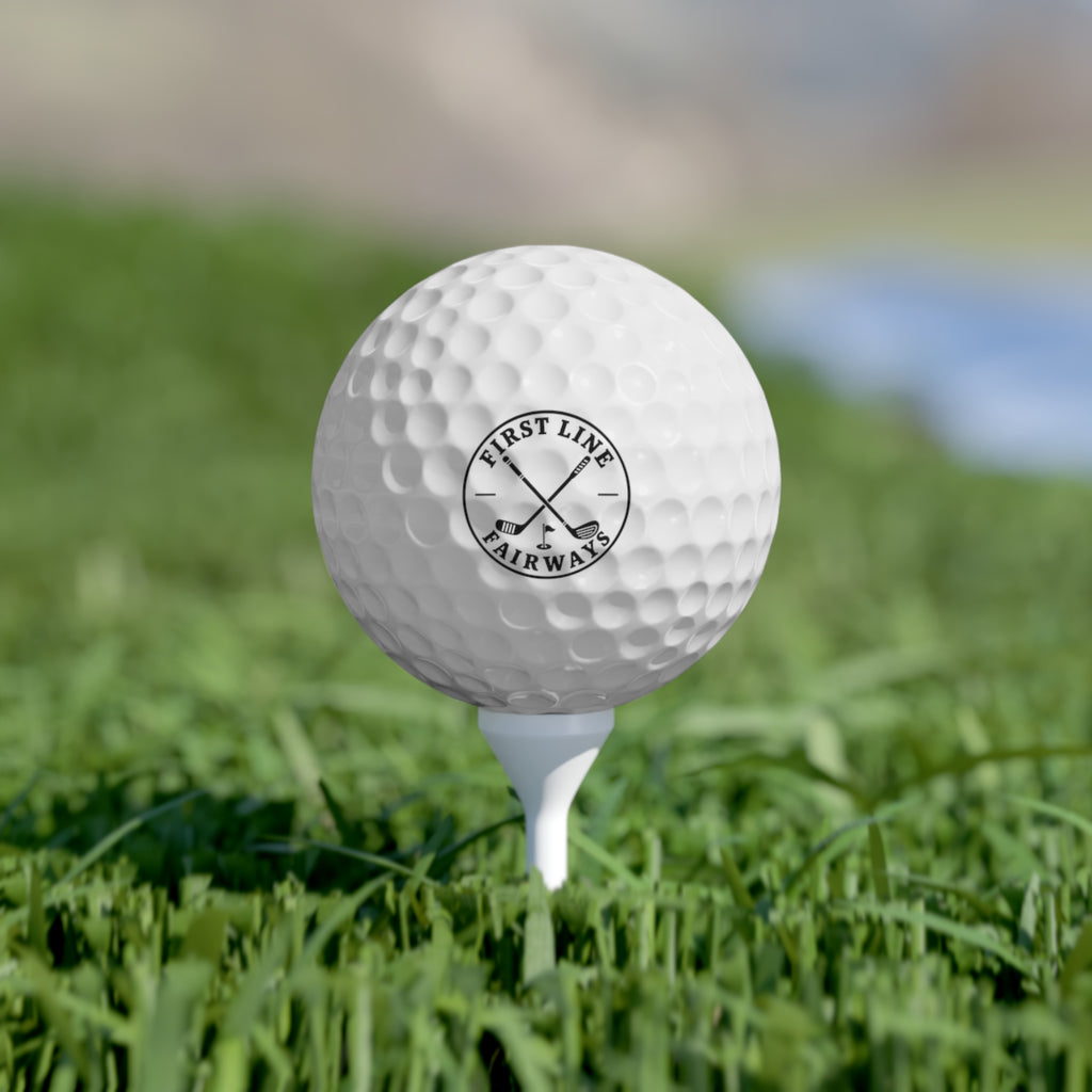 First Line Fairways Golf Balls, 6pcs