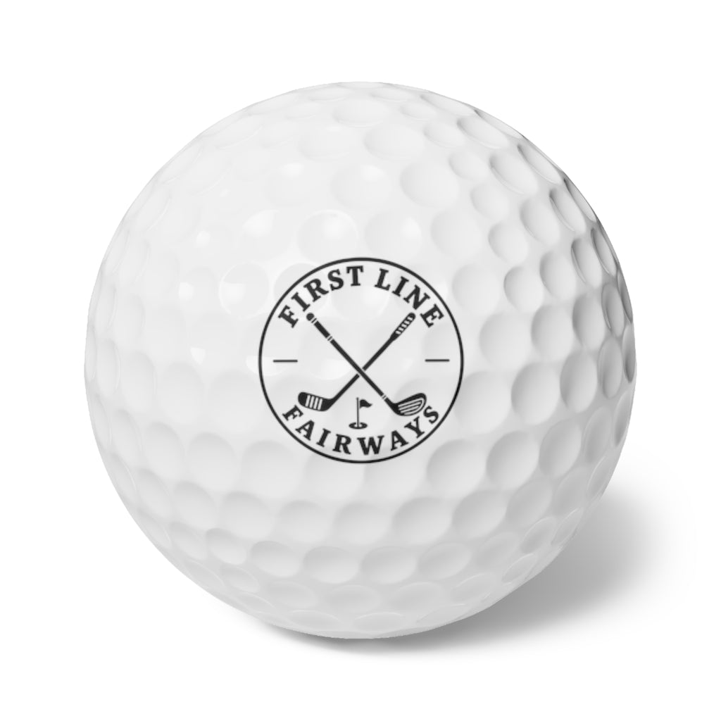 First Line Fairways Golf Balls, 6pcs