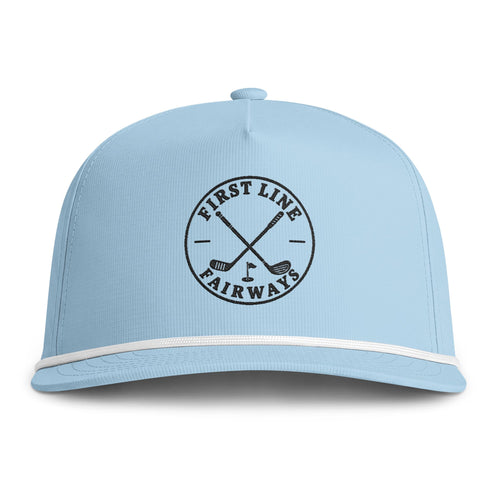 First Line Fairways Embroidered Vintage Rope Cap