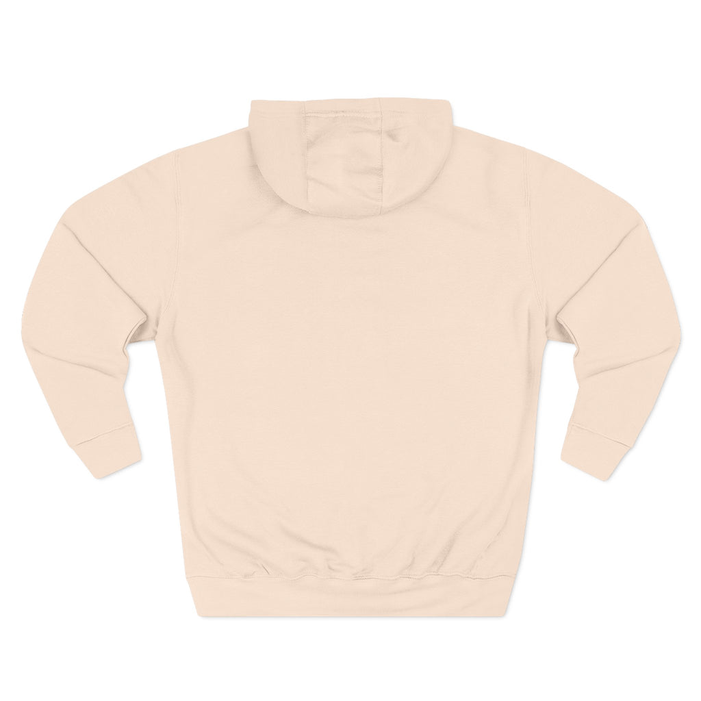 Minimalist Crossed Sticks Fleece Hoodie