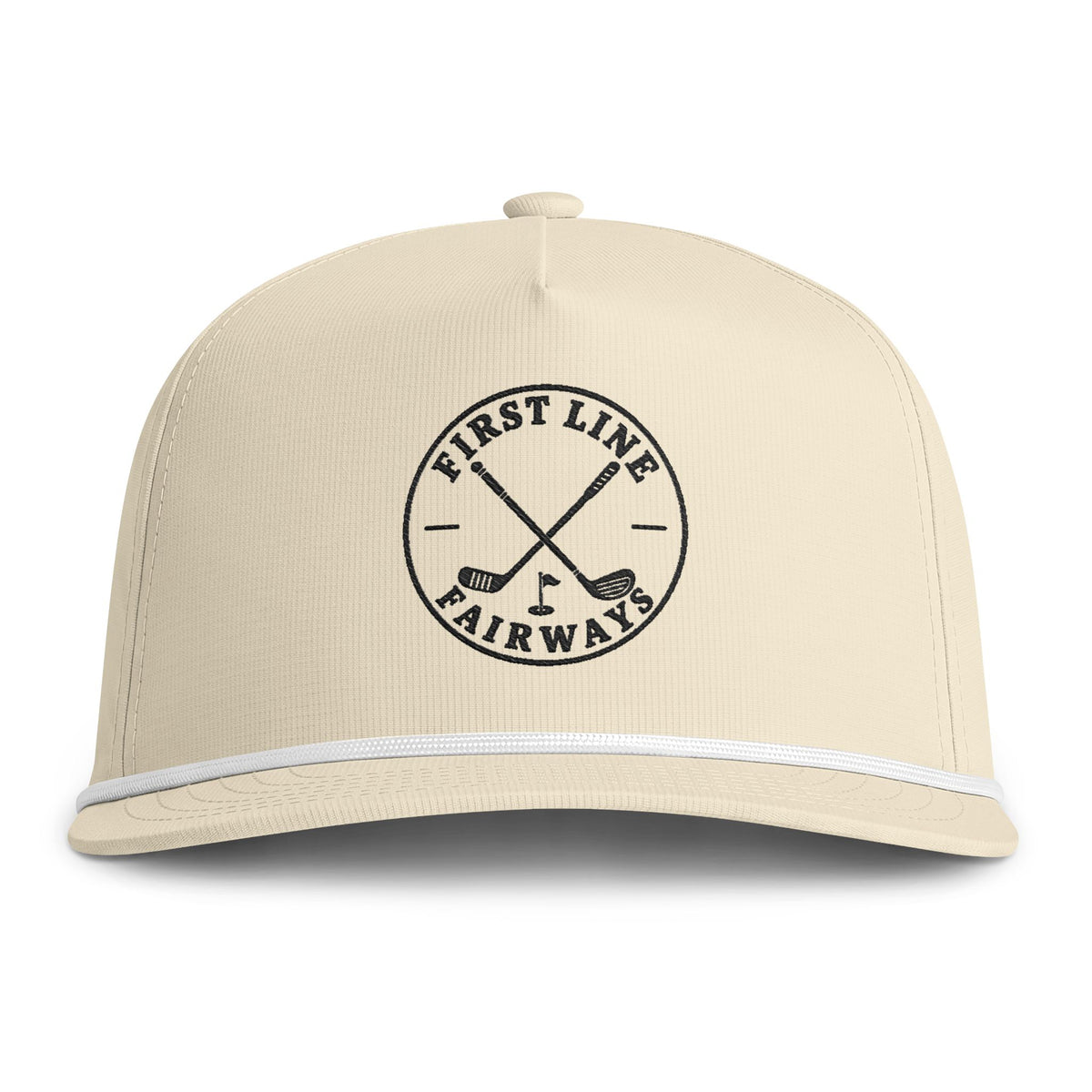 First Line Fairways Embroidered Vintage Rope Cap