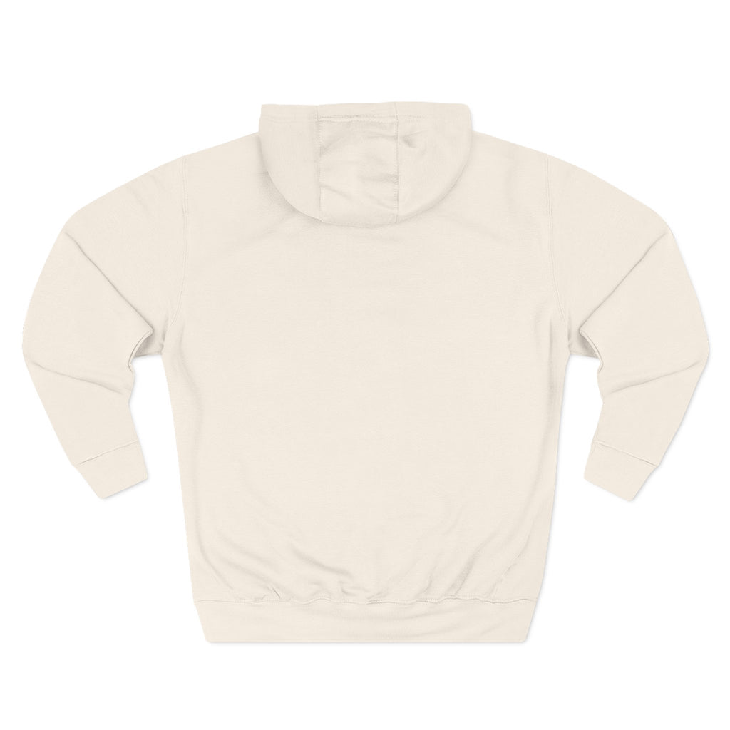 Minimalist Crossed Sticks Fleece Hoodie