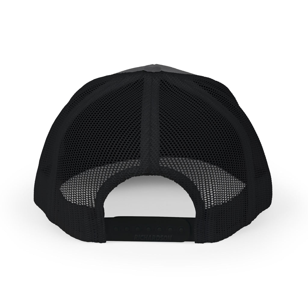 Golf Crossed Clubs Snapback Trucker Cap - White Logo