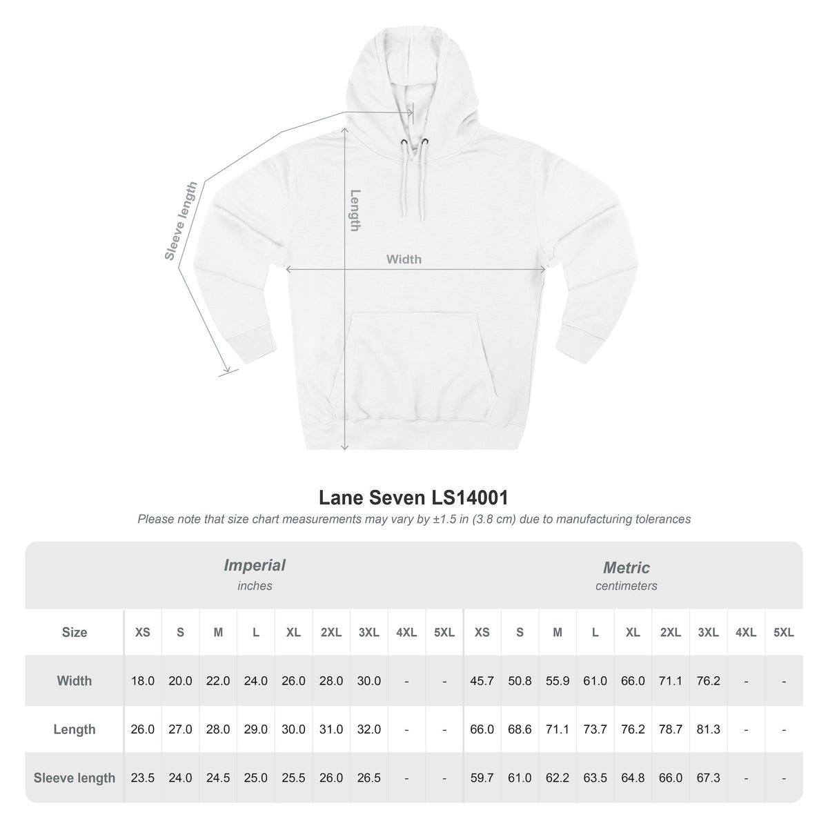 Minimalist Crossed Sticks Fleece Hoodie