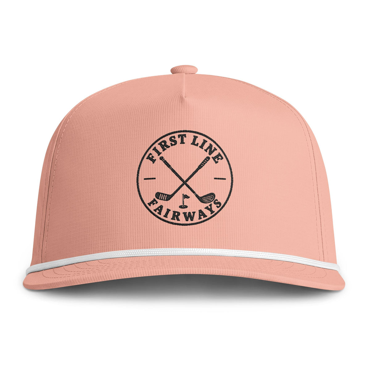 First Line Fairways Embroidered Vintage Rope Cap