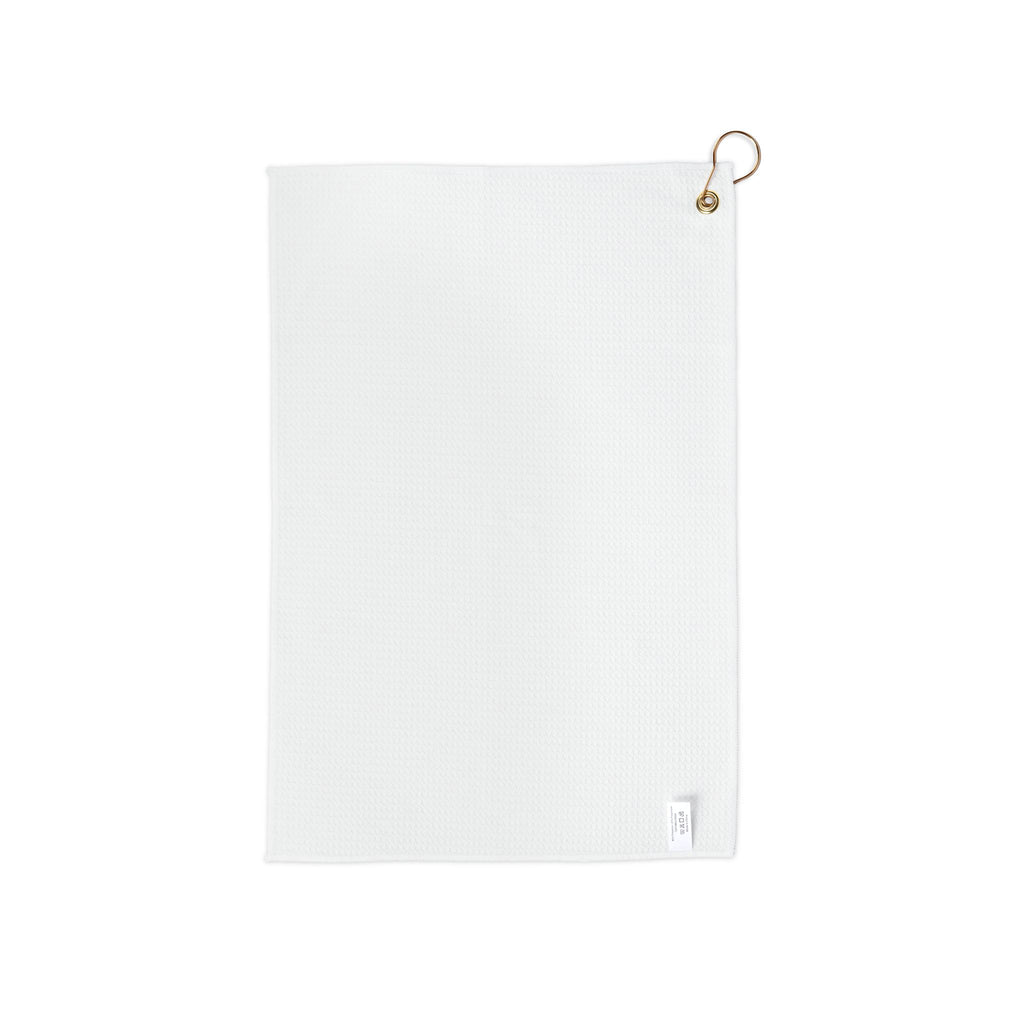 Golf Towel with Golf Club Pattern